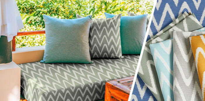 Outdoor furniture fabrics